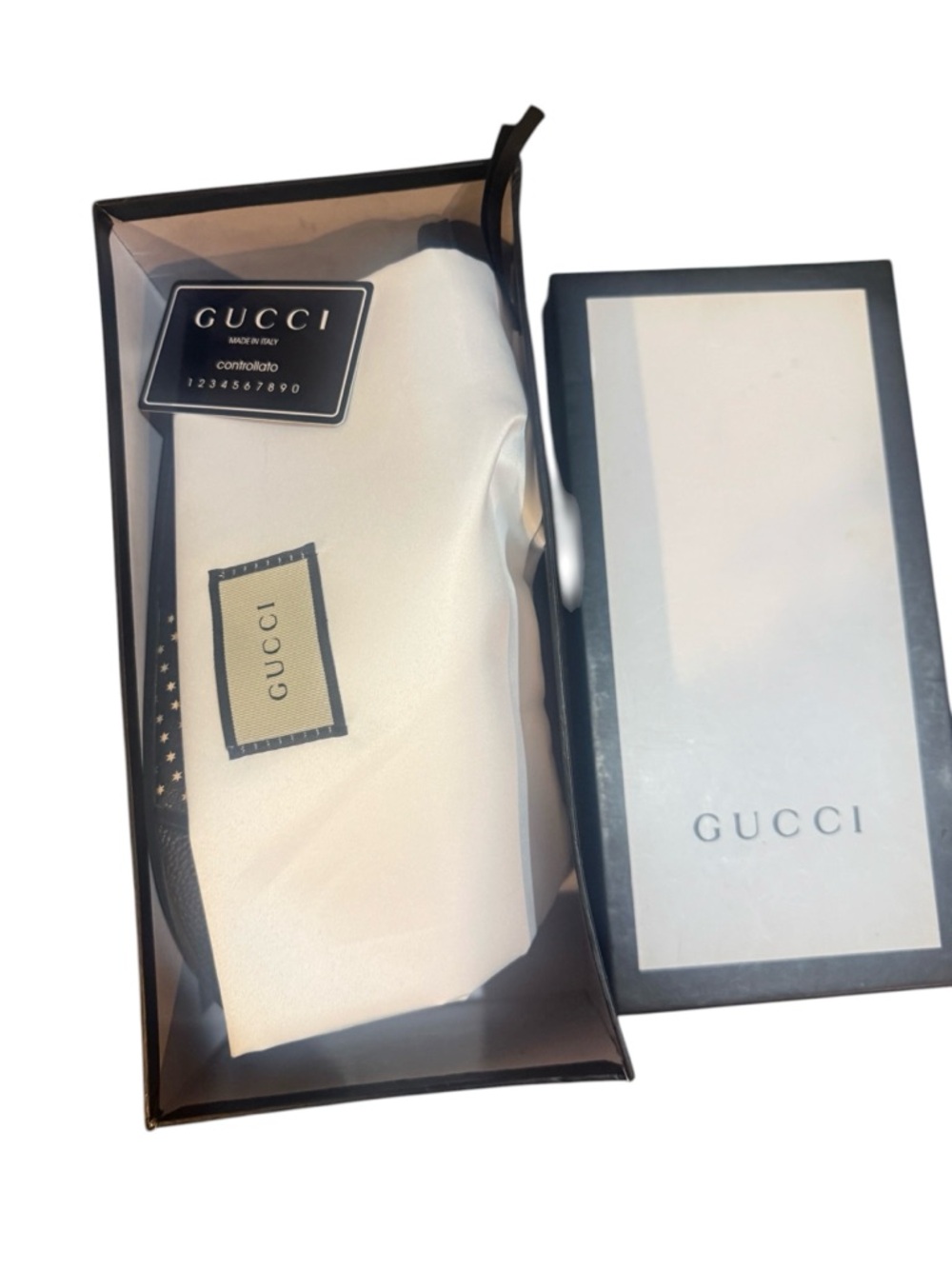 Rubber slides, Gucci x SEGA Guccy Logo Sandals in excellent conditions. - Picture 3 of 12